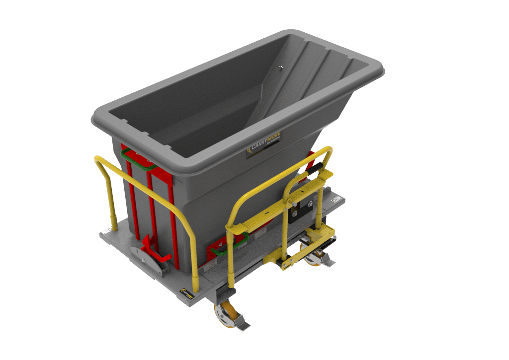 JTEC "A" SERIES RARH-1.1cu 
CARRYMORE DAUGHTER CART
WASTE HOPPER