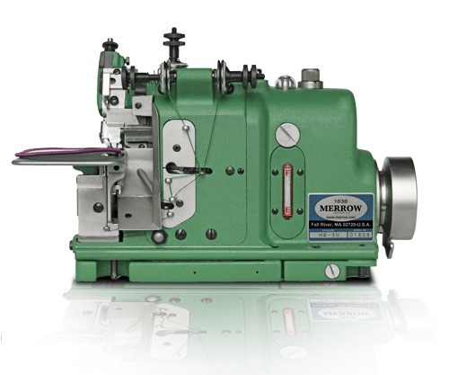 MERROW MG-3UV
EDGING MACHINE FOR
HOOK & LOOP EMBLEMS