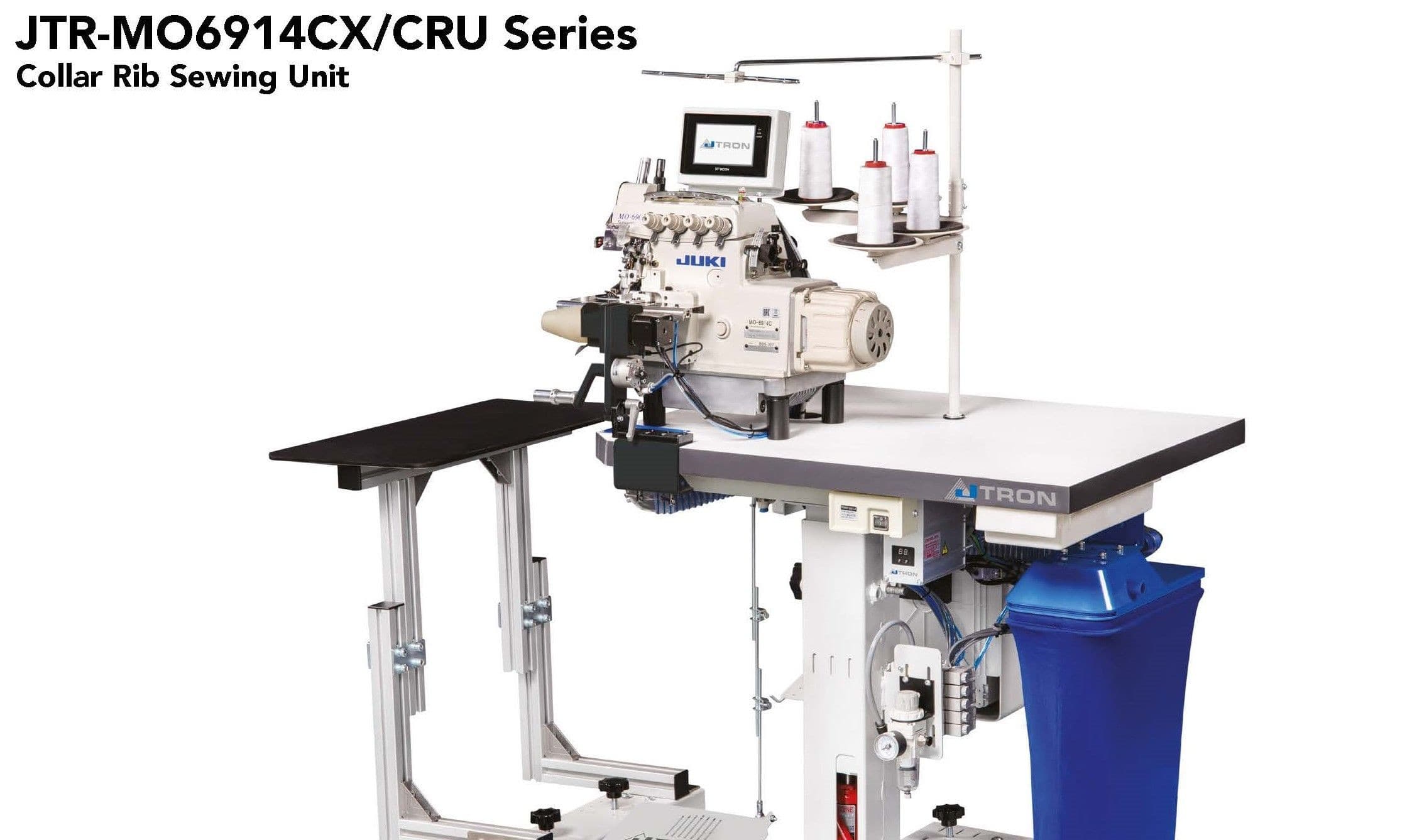 JTRON JTR-MO6914CX/CRU Series
Collar Rib Sewing Unit