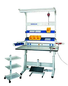 KESSLER KES 2000B 
ERGONOMIC WORKSTATION
WORK BENCH/ INSPECTION STATION