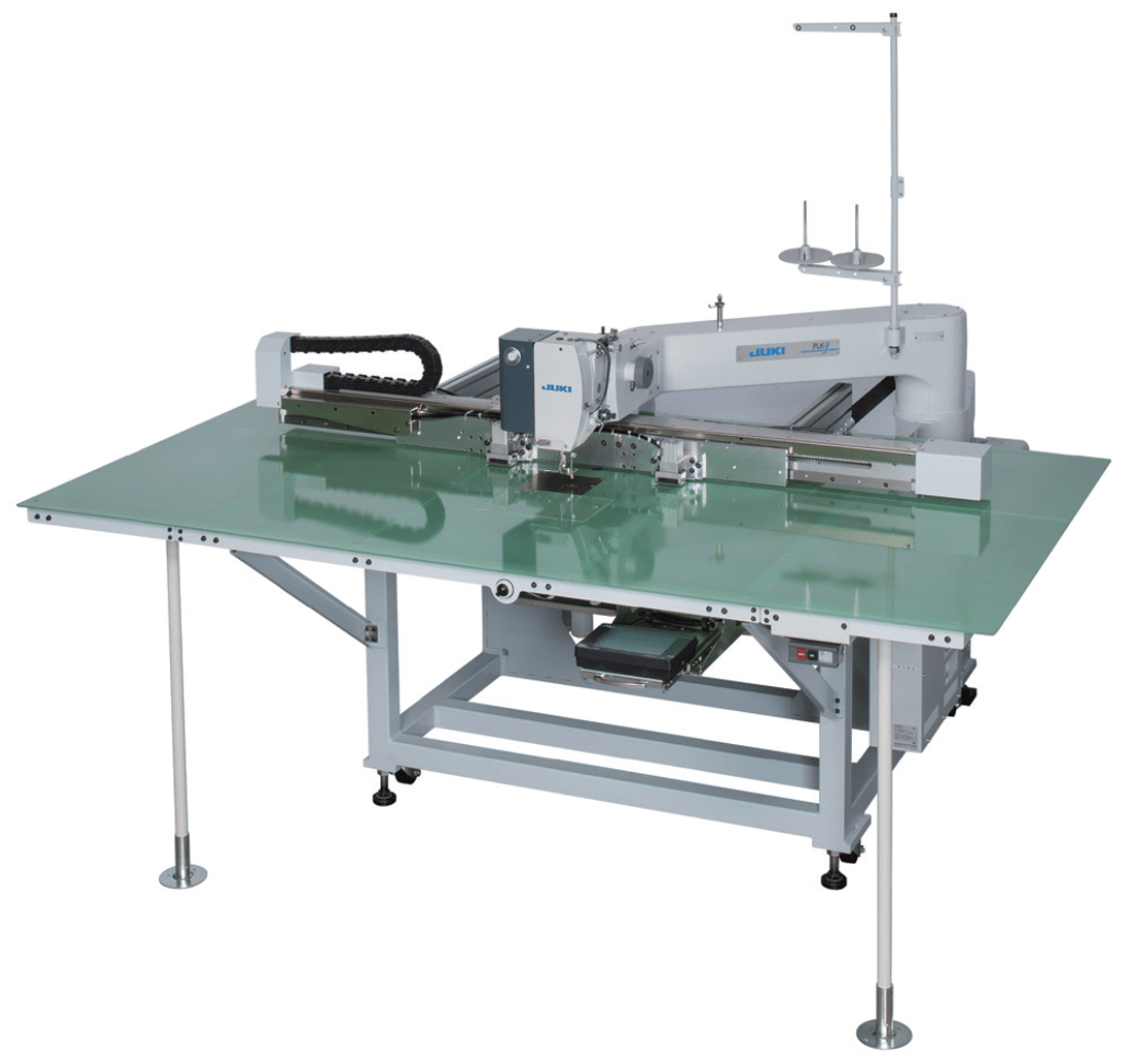 PROGRAMMABLE PATTERN SEWING MACHINES.
PLK-10050
SEWING AREA: 1,000MM X 500MM

PLK-12060
SEWING AREA: 1,200MM X 600MM