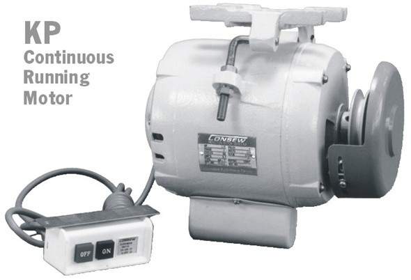 CONSEW M7D and M1D
KP SERIES CONTINUOUS RUN MOTORS