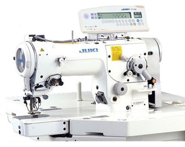 JUKI LZ-2284C-7
High-Speed, Cylinder-Bed, 1-Needle, Lockstitch, Zigzag Stitching Machine (With Standard/3 Step Zigzag Stitching Pattern Changeover Function)