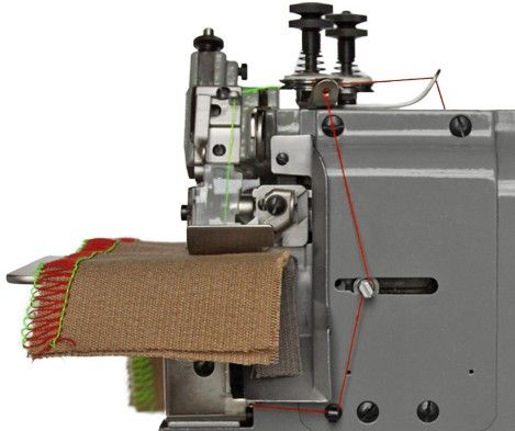 MERROW 70-D3B-2 LS
TWO THREAD, LOCKED STITCH
BUTT SEAMING MACHINE