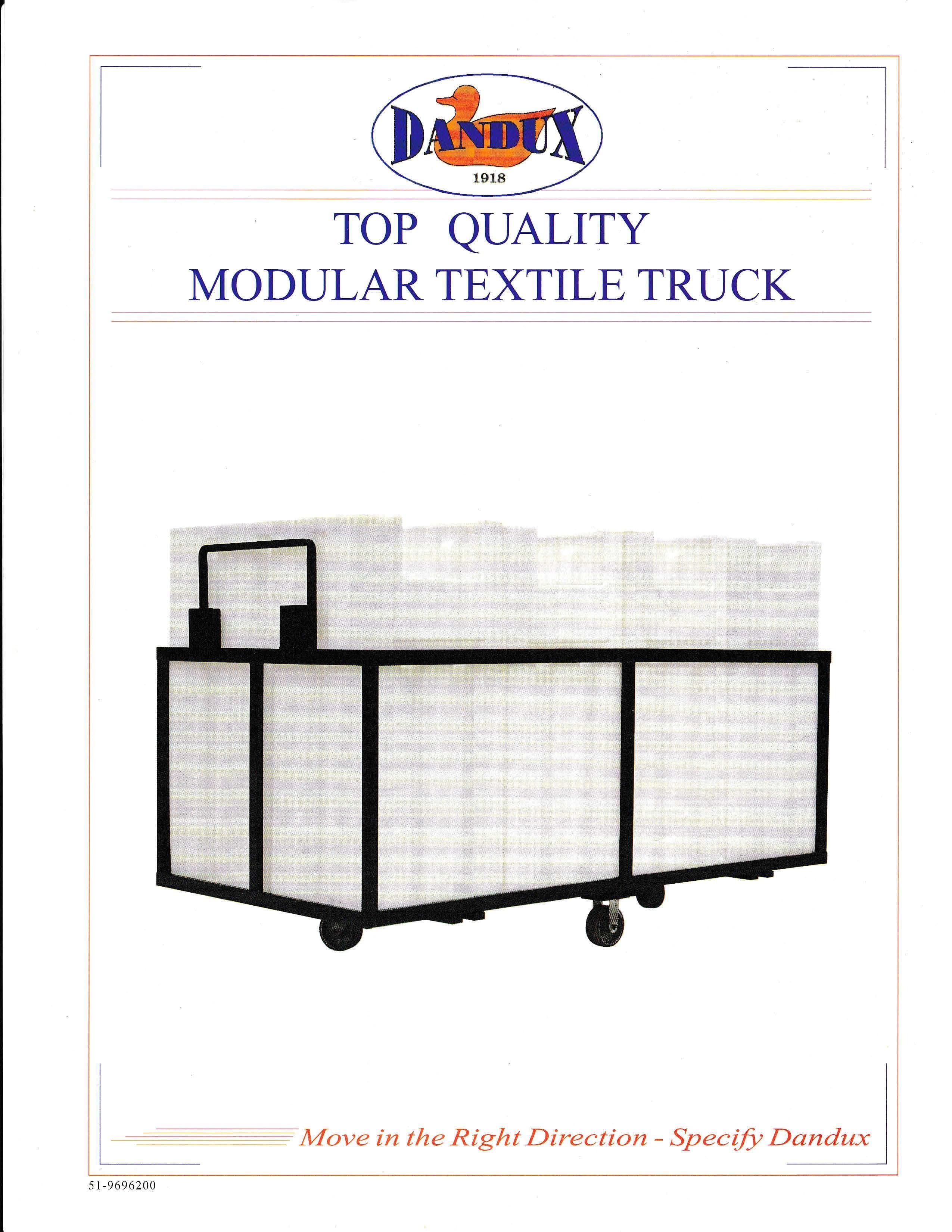 DANDUX 51-6200 MODULAR TEXTILE TRUCK