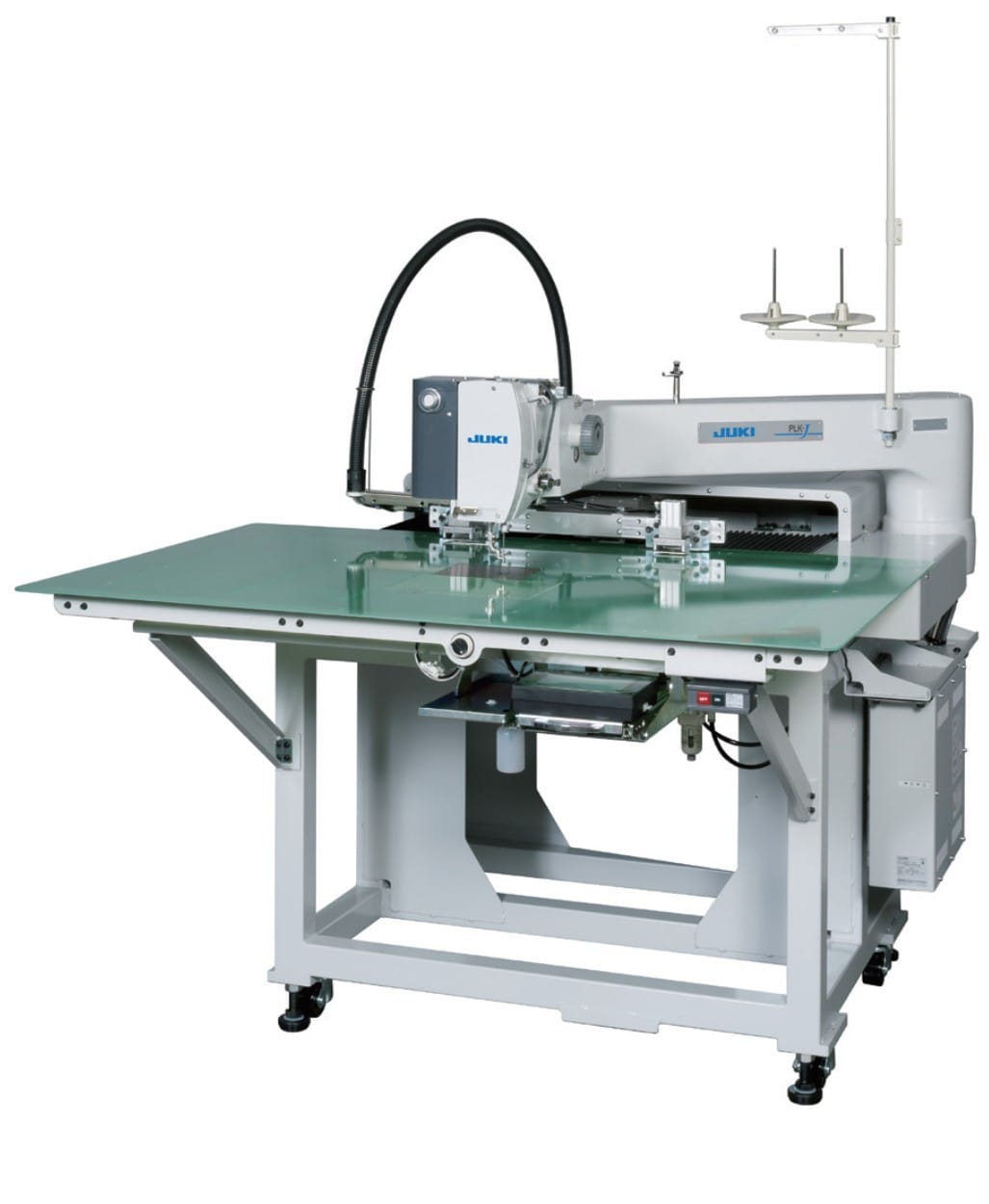 PROGRAMMABLE PATTERN SEWING MACHINES.

JUKI PLK-J4040
SEWING AREA: 400MM X 400MM

JUKI PLK-J6040
SEWING AREA: 600MM X 400MM