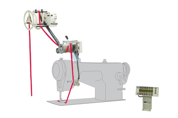 RACING MC M8U-Z
COMPUTERIZED METERING DEVICE FOR ZIG ZAG MACHINE. UPPER FEED