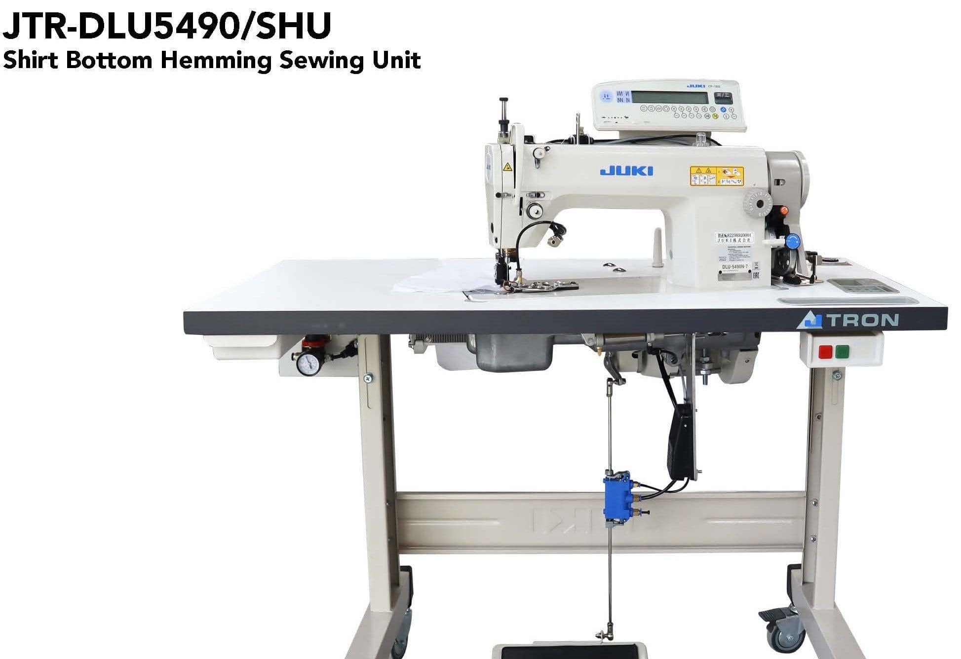 JTRON JTR-DLU5490/SHU
Shirt Bottom Hemming Sewing Unit