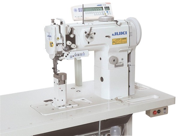 JUKI PLC-1710-7 and JUKI PLC-1710
Post-Bed, 1-Needle, Unison-Feed, Lockstitch Machine